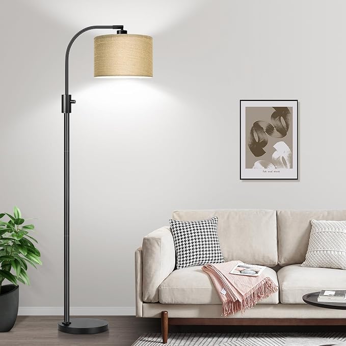 Nintiue Upgraded Modern Arc Dimmable Tall Standing Floor Lamp - Image 6