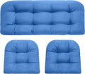DANGHOOGY Wicker Chair Cushions, Waterproof Outdoor Loveseat Cushions by DANGHOOGYFurnitureCushions