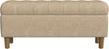 Homepop Home Decor | Tufted Ainsley Button Storage Ottoman Bench by HomePop