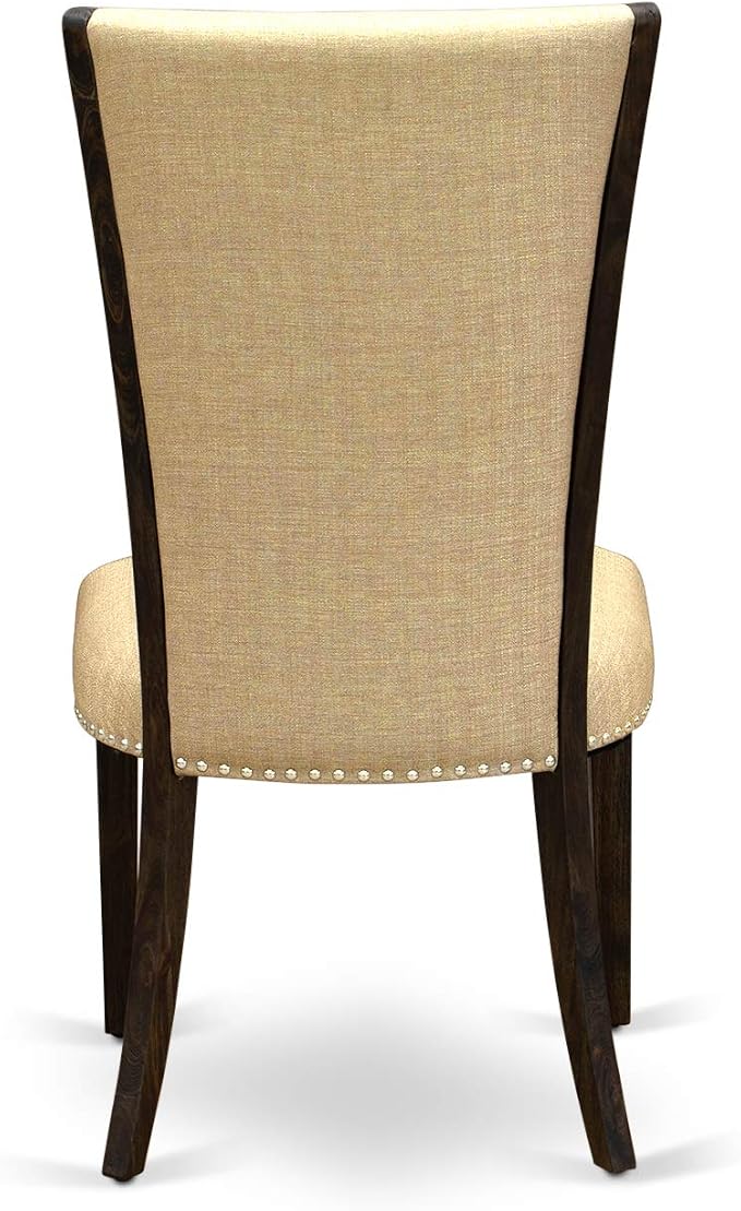East West Furniture VEP7T03 Verona Parson Dining Chairs - Image 7