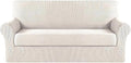 Turquoize Stretch Sofa Slipcover 2 Pieces Sofa Cover Couch Cover by Turquoize