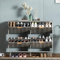 Shoe Cabinet Storage, Modern Freestanding Organizer by QIVOMIX