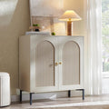 IFBUY Modern Sideboard Buffet Cabinet, Wooden Modular Coffee Bar Cabinets by IFBUYFarmhouseFurniture