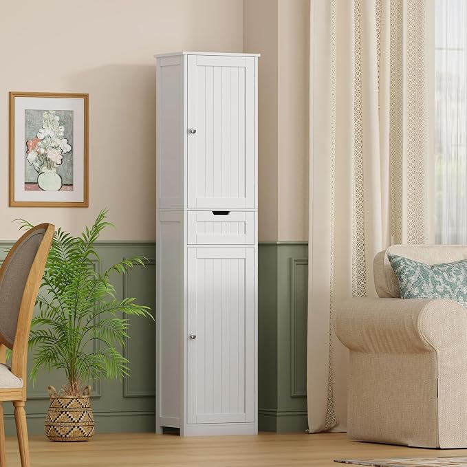 TEENFON 67" H Tall Bathroom Cabinet - Image 2