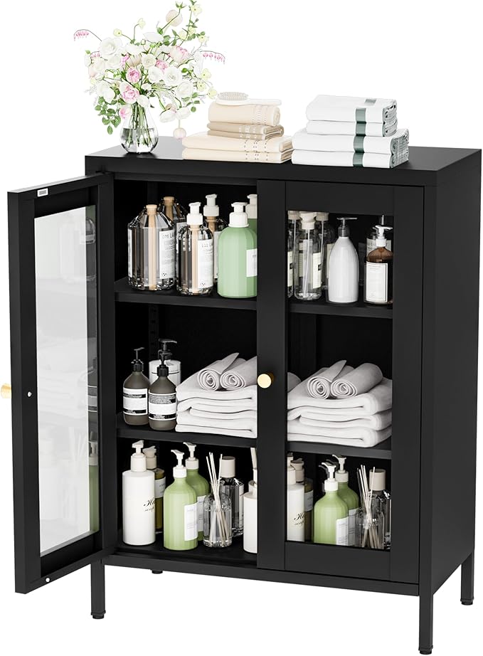 YAUWOH Metal Bathroom Cabinet by YAUWOHFactoryOutletsColorfulMetalFurniture
