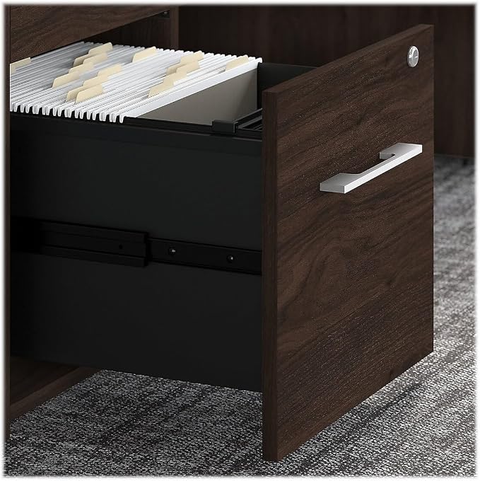 Bush Business Furniture Office 500 72W L Shaped Executive Desk - Image 6