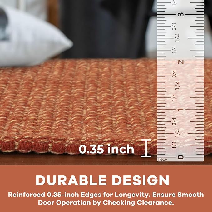 KOZYFLY Runners for Hallways 2x5 ft Washable Kitchen Runner Non Slip Rubber - Image 4