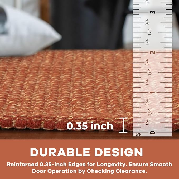 KOZYFLY Runners for Hallways 2x7 ft Washable Kitchen Runner Non Slip Rubber - Image 4