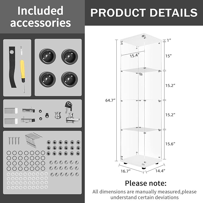 LFT HUIMEI2Y Glass Display Cabinet - Image 2