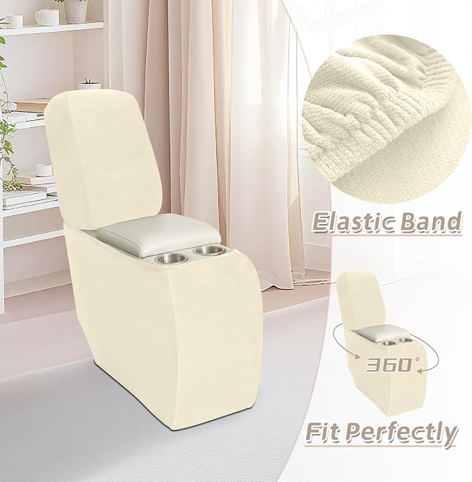 Arfntevss Sectional Recliner Couch Covers Velvet Corner Sectional Sofa Cover - Image 6