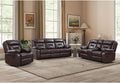 EBELLO Faux Leather Recliner Sofa Furniture Set by EBELLO
