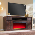 Modern Fireplace TV Stand with 36" LED Electric Fireplace by AITJUNZ