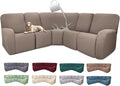 100% Waterproof Sectional Recliner Couch Covers by ROFASVCO