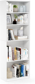 Furinno Jaya Book Shelf, 5-Tier Bookshelf, Bookcase by Furinno-FitsYourSpaceFitsYourBudget