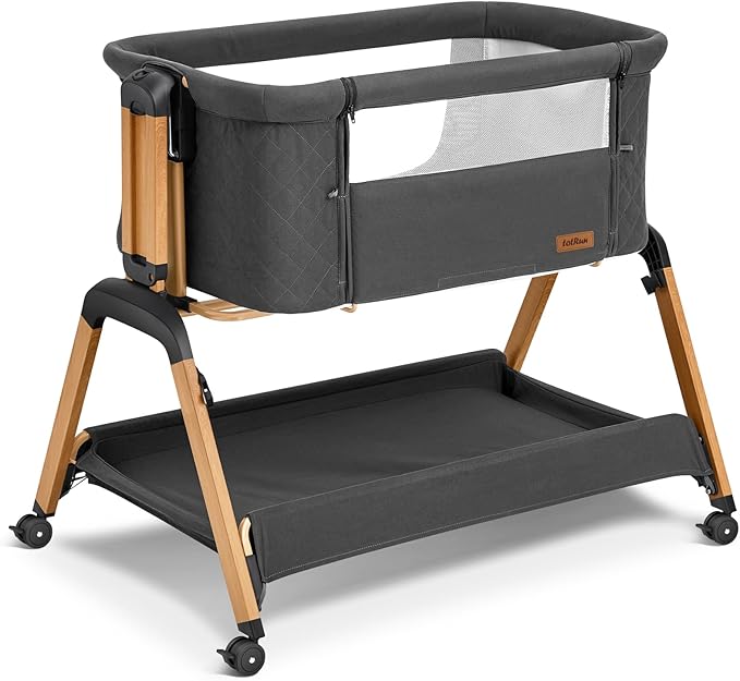 TotRun Bassinet Bedside Sleeper, Rocking Bassinets by TotRun