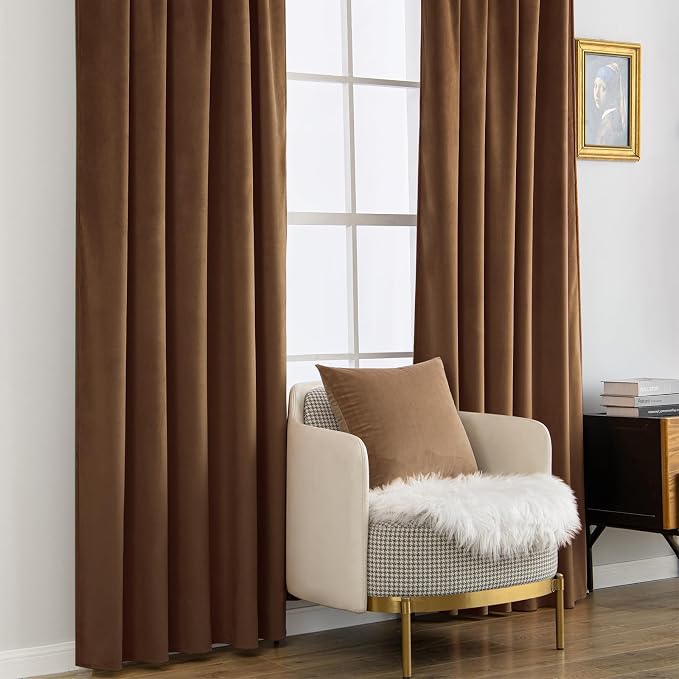 MIULEE Velvet Curtains 108 inches - Image 7