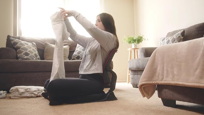 Patented Floor Chair with Back Support - Image 2