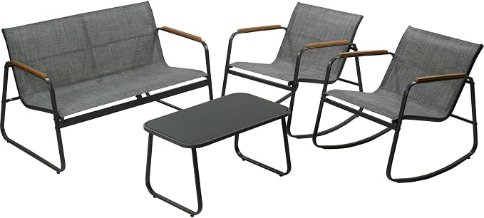 Kozyard 4-Piece Outdoor Patio Furniture Set - Image 8