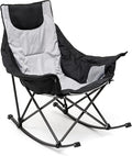 SUNNYFEEL Oversized Rocking Camping Chair, Fully Padded Patio Chair by SunnyFeelCamping