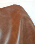 NAT Leathers | Tan Mid Brown Soft Faux Vegan Leather PU | 5 Yards Cut by The by NATLeathers