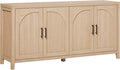 Walker Edison Sasha 4-Door Reeded Sideboard Buffet by WalkerEdison