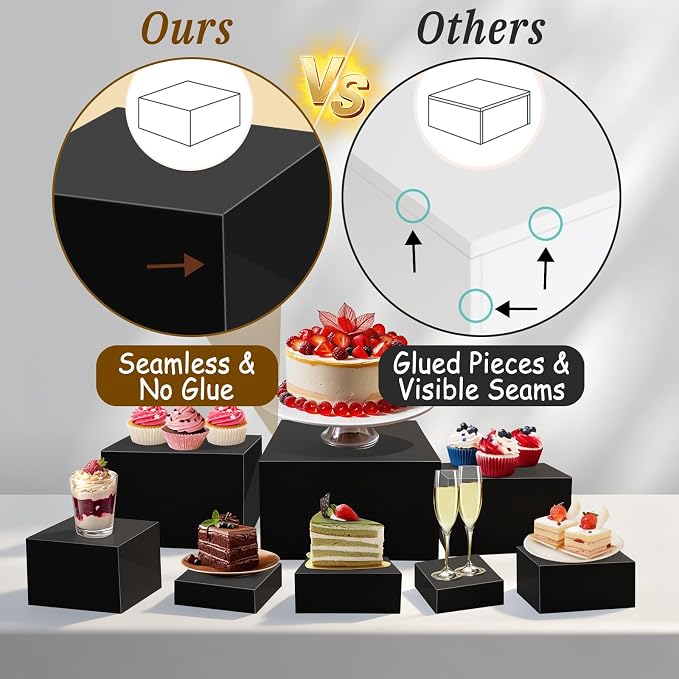 8Pcs Buffet Risers, Large Food Risers - Image 6