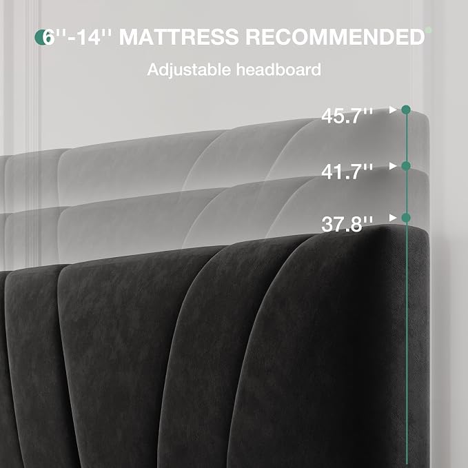 Novilla Full Size Bed Frame - Image 4