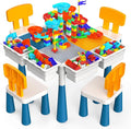 arscniek Toddlers Activity Table 7 in 1 Kids Activity Tables and 4 Chairs by Arscniektoysforkid