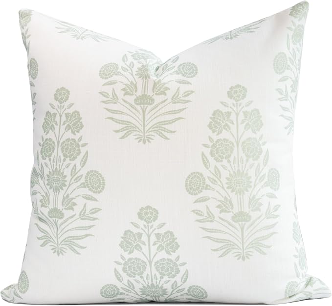 Crumbs Home Modern Farmhouse Fall Linen Indoor Outdoor Throw Pillow Cover Only by CRUMBSHOME