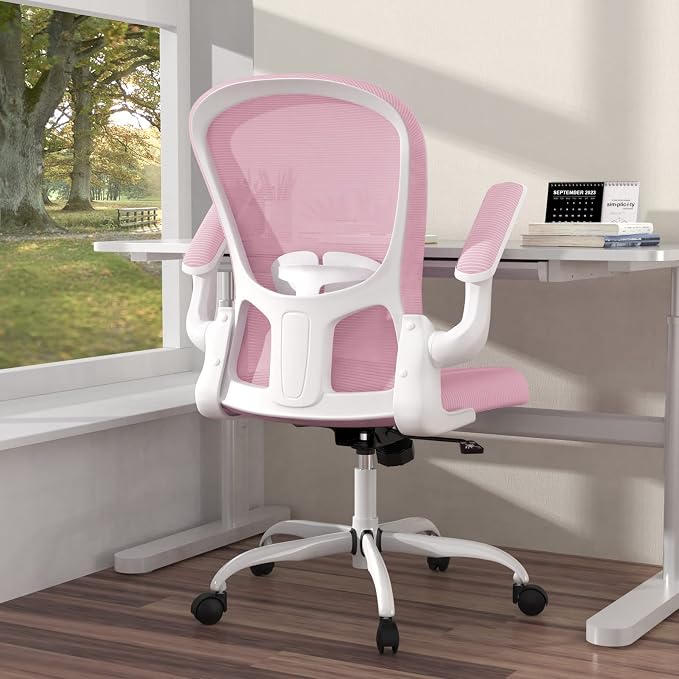 Ergonomic Office Chair, Comfort Swivel Home Office Task Chair, Breathable Mesh by Silybon