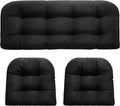 DANGHOOGY Wicker Chair Cushions, Waterproof Outdoor Loveseat Cushions by DANGHOOGYFurnitureCushions