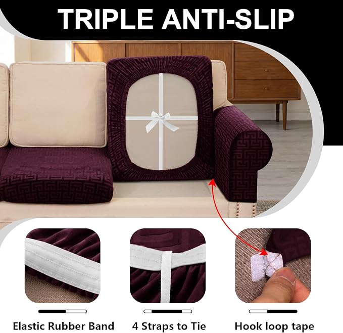 UNBBRRL Stretch Couch Cushion Cover - Image 3