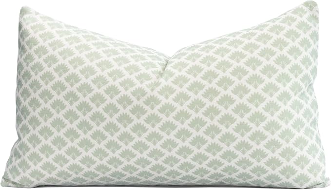 Crumbs Home Modern Farmhouse Fall Linen Indoor Outdoor Lumbar Pillow Cover Only by CRUMBSHOME