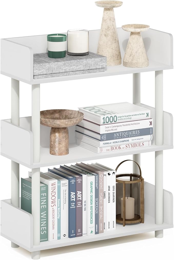 Furinno Turn-N-Tube Display Shelf, 3-Tier Storage Shelves by Furinno-FitsYourSpaceFitsYourBudget
