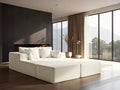 72" Cloud Sectional Couch, Comfort Sleep Sofa by VYUXWO