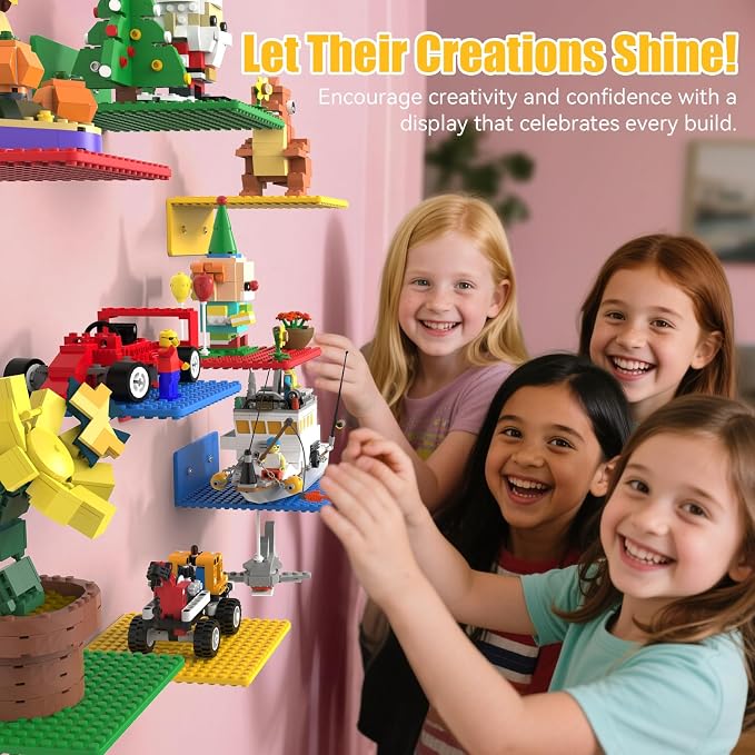 8-Pack Small Floating Shelves for Wall Compatible - Image 4