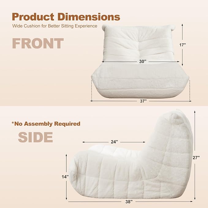 Bean Bag Chair Big Sofa Beanbag Chair - Image 2