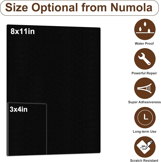 Numola Leather Repair Patch 8×11 inch Self-Adhesive Leather Repair Tape - Image 2