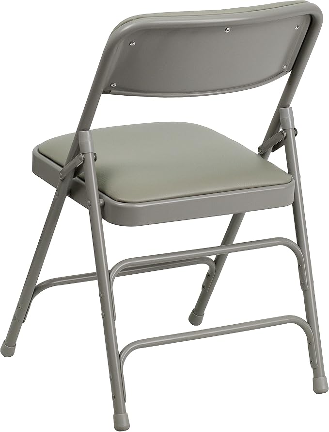 Flash Furniture 2 Pack HERCULES Series Curved Triple Braced & Double Hinged - Image 6