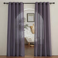 NICETOWN Flax Linen Sheer Curtains by NICETOWN