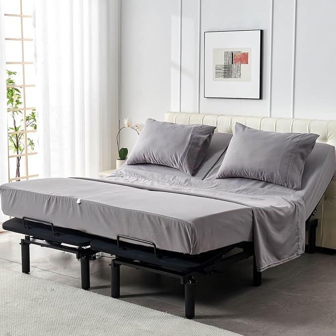 Kingnex 32-34 Split Top King Sheets Sets - Image 8