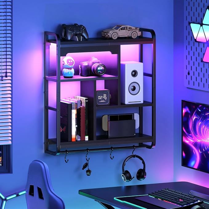 HOOBRO Gaming Floating Shelves by HOOBRO