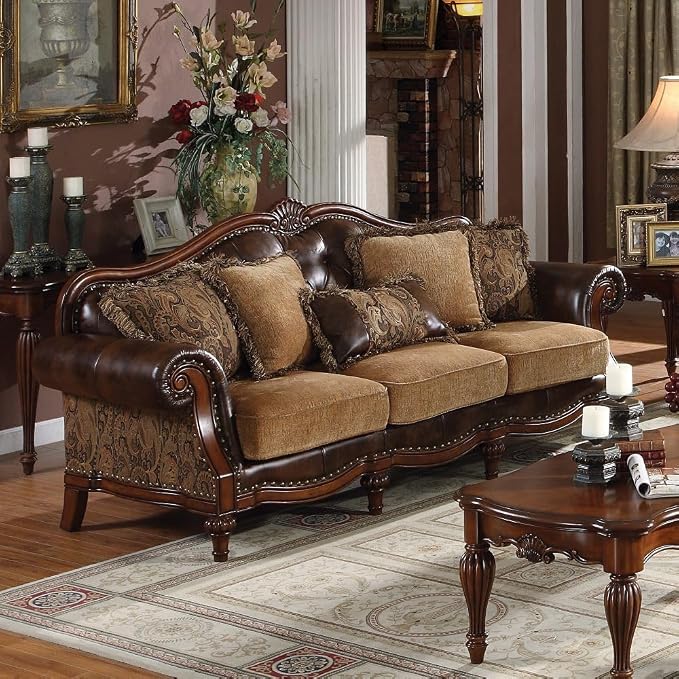 Brand 4-Piece Formal Living Room Set: Luxury Sofa, Single Chair and Coffee Table - Image 3