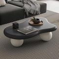 40" Cloud Coffee Table for Living Room Irregular Coffee Table Modern Low Coffee by LvingRoomFurniture