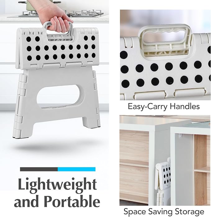 Handy Laundry Folding Lightweight Step Stool - Image 7