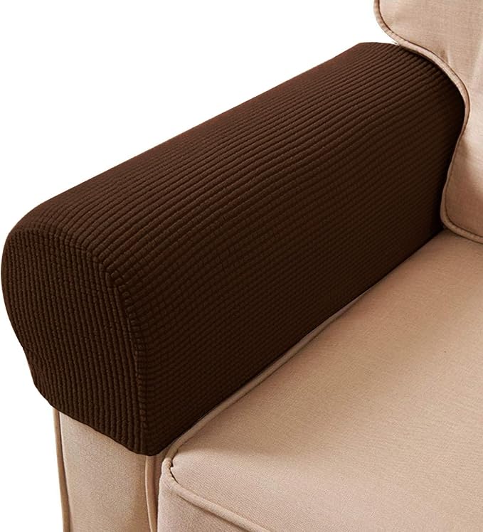 Sofa Arm Chair Covers, Couch Armrest Armchair Covers, Stretch Anti-Slip by ESRISE