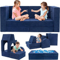 Fvkind 10 Pcs Modular Kids Play Couch, Foam Kids Play Couch by Unknown