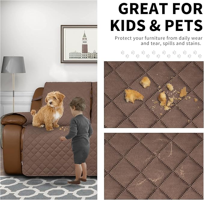 Easy-Going Recliner Sofa Cover, Reversible Couch Cover - Image 8