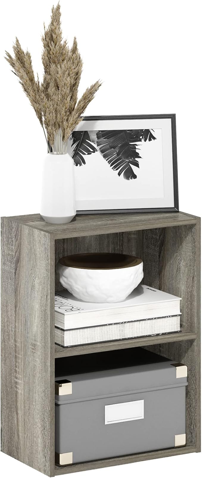 Furinno Luder Bookcase / Book / Storage, French Oak by Furinno-FitsYourSpaceFitsYourBudget