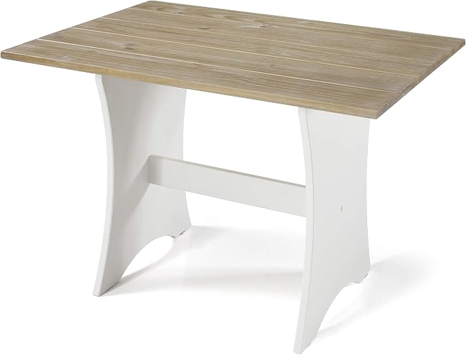 Linon Home Decor Products Sadie Antique White Kitchen Nook - Image 9